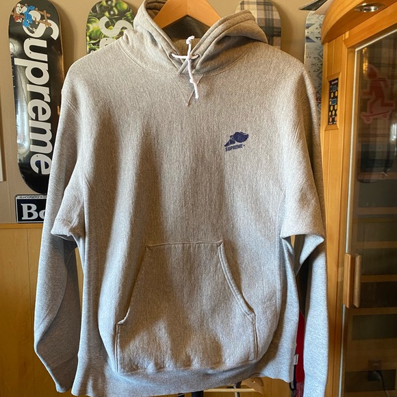 ULTRA RARE Vintage 1997 supreme hoodie Jeremy Scott wings hoodie - Picture 6 of 14